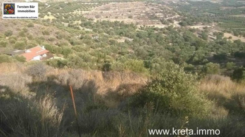Kamilari Süd Kreta; Kamilari Grundstück mit Meerblick 1592m² Grundstück kaufen